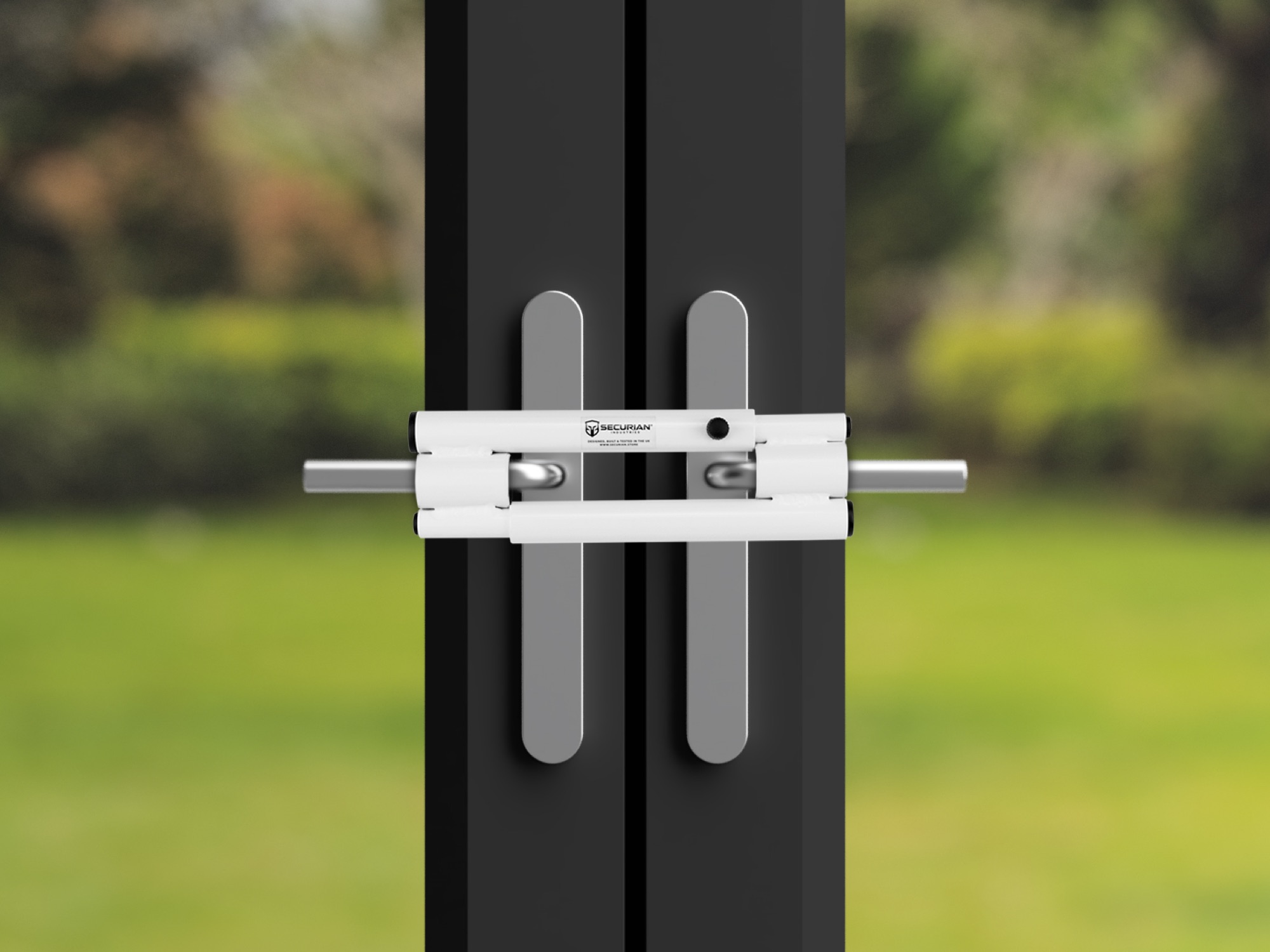 Strong & Durable French Door Security Lock