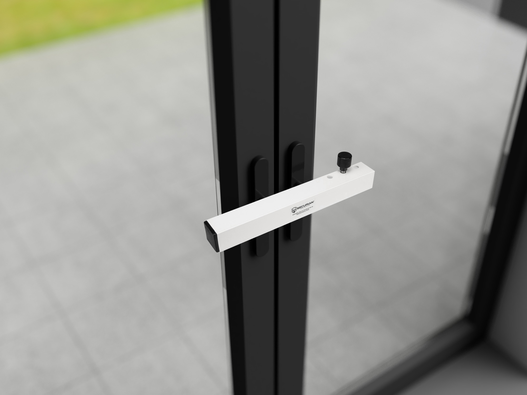 Safe & Secure French Door Security Bar Securian Industries