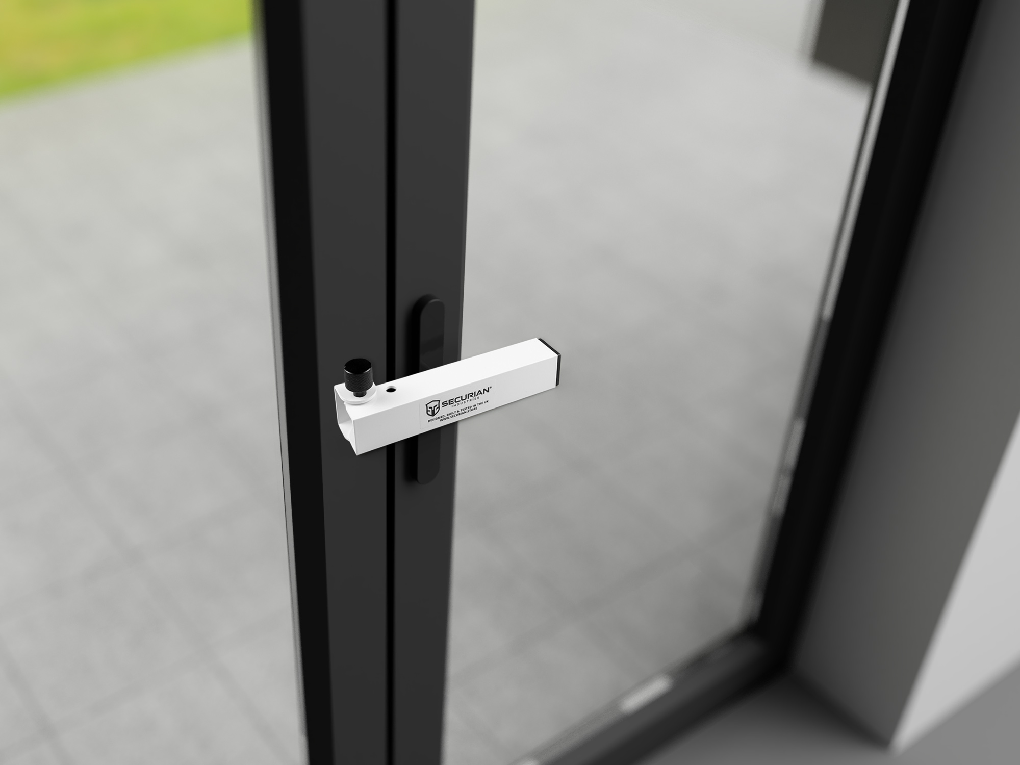 Single Handle French Door Bar Lock
